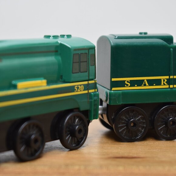 Shane 520 and Tender Diecast Train Push Along Engine Trackmaster Mattel 2018 - Picture 4 of 11